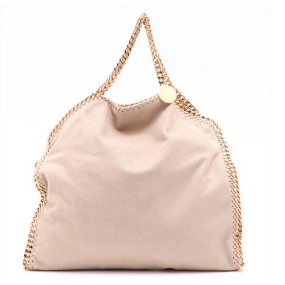Stella McCartney shaggy deer foldover tote